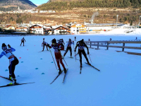 A FIS fejlesztő táborában tanulhattak sífutóink 